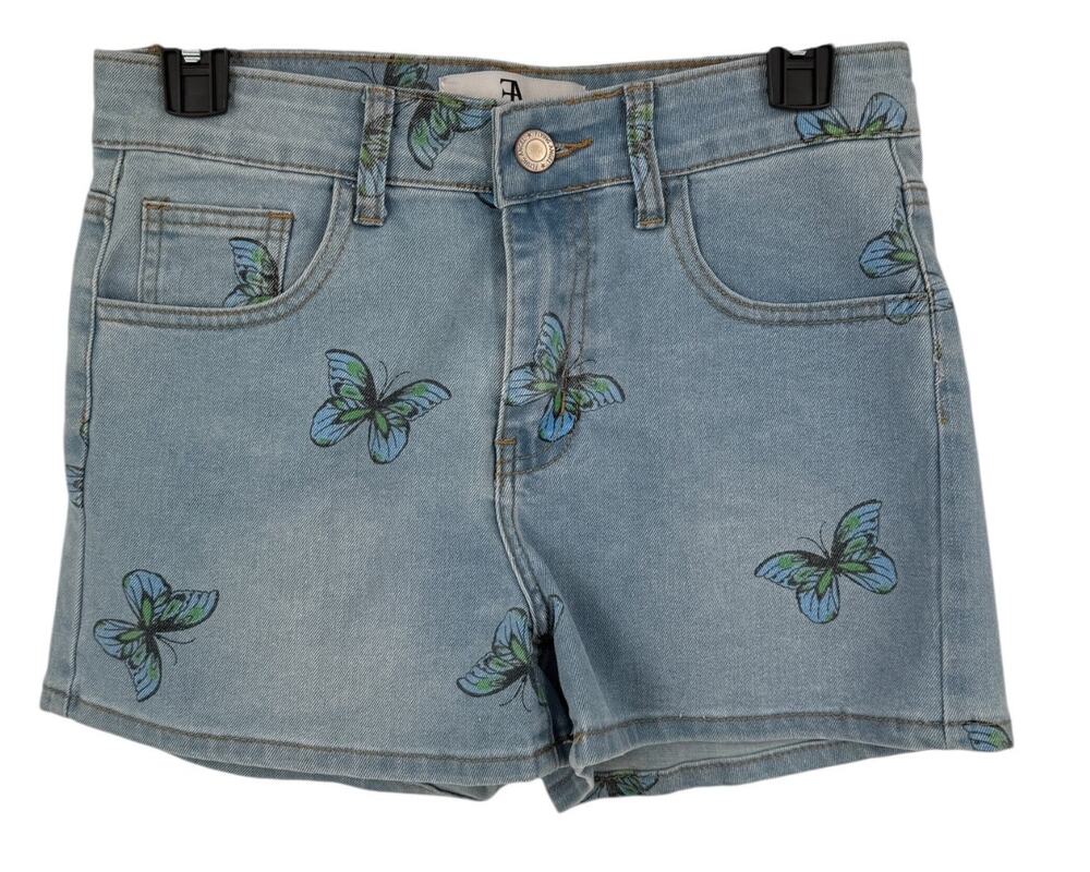 Flying Angel shorts butterfly denim blue size 7/28